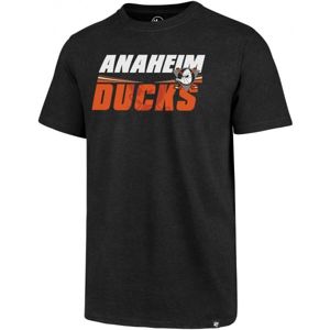 47 NHL ANAHEIM DUCKS SHADOW CLUB TEE Klubové tričko, černá, veľkosť S