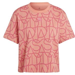 adidas BLUV Q2 BOYF T Dámské tričko, růžová, velikost L