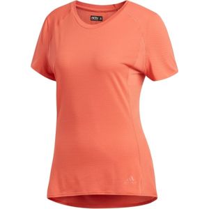 adidas FR SN SS TEE W oranžová S - Běžecké triko