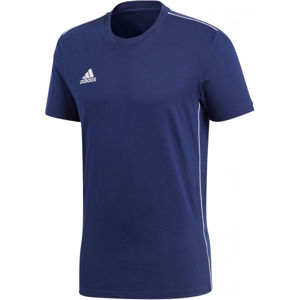 adidas CORE18 TEE modrá Plava - Pánské tričko