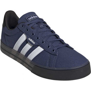 adidas DAILY 3.0 Pánské volnočasové boty, Tmavě modrá,Bílá,Černá, velikost 8