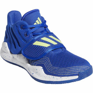 adidas DEEP THREAT PRIMEBLUE J Dětská basketbalová obuv, modrá, veľkosť 39 1/3
