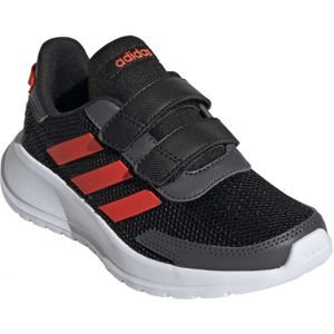 adidas TENSAUR RUN C Dětská volnočasová obuv, černá, velikost 28