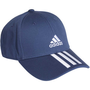 adidas BASEBALL 3 STRIPES CAP COTTON tmavě modrá UNI - Kšiltovka