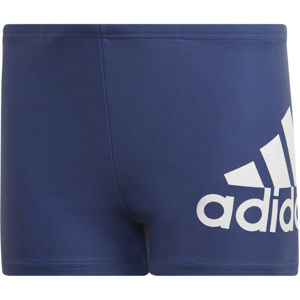 adidas YOUTH BOYS BOS BOXER Chlapecké plavky, modrá, velikost 140