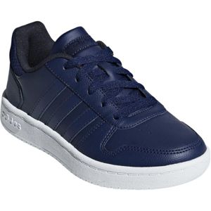 adidas HOOPS 2.0K tmavě modrá 3.5 - Chlapecká volnočasová obuv