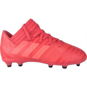 adidas NEMEZIZ 17.3 FG J červená 35 - Chlapecká fotbalová obuv