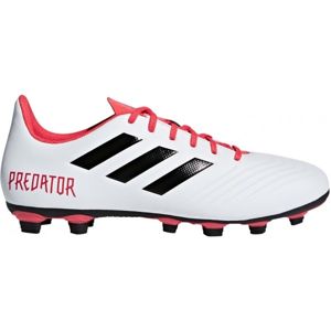adidas PREDATOR 18.4 FxG Pánská fotbalová obuv, bílá, velikost 44 2/3
