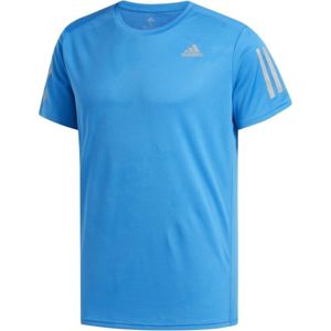 adidas RESPONSE TEE M modrá XL - Pánské běžecké triko