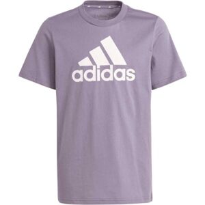 adidas BL TEE Juniorské tričko, vínová, velikost 152