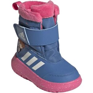 adidas WINTERPLAY FROZEN I Dětské zimní boty, modrá, velikost 24