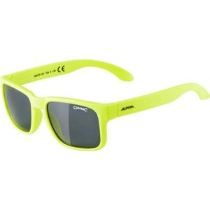 Alpina Sports MITZO Chlapecké sluneční brýle, reflexní neon, velikost os
