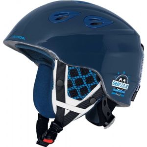 Alpina Sports GRAP 2.0 JR modrá (54 - 57) - Dětská lyžařská helma