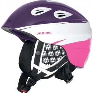 Alpina Sports GRAP 2.0 JR fialová (51 - 54) - Dětská lyžařská helma