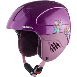 Alpina Sports CARAT růžová (48 - 52) - Dětská lyžařská helma