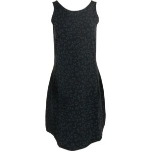 ALPINE PRO RESSA Dámské šaty, černá, velikost XS