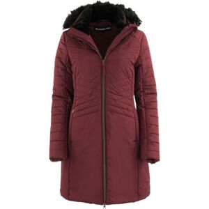 ALPINE PRO CERHA Dámský kabát, červená, velikost S