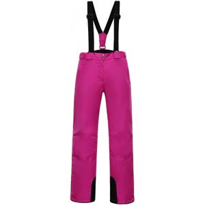 ALPINE PRO DITELA růžová XL - Dámské kalhoty