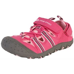 ALPINE PRO FOLEY Dětská letní obuv, růžová, velikost 33