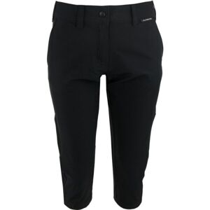 ALPINE PRO GRAFA Dámské 3/4 kalhoty, černá, velikost 34