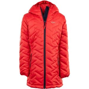 ALPINE PRO EASO 2 Dětský kabát, červená, velikost 128-134