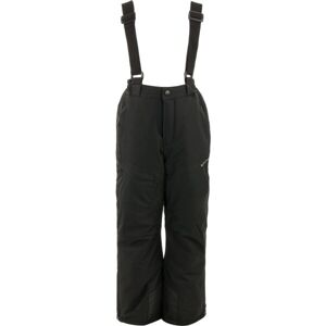 ALPINE PRO MERONO Dětské kalhoty, černá, velikost 128-134