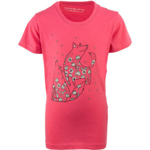 ALPINE PRO SADLERO růžová 104-110 - Dětské triko