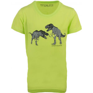 ALPINE PRO TADO Dětské triko, světle zelená, veľkosť 140-146