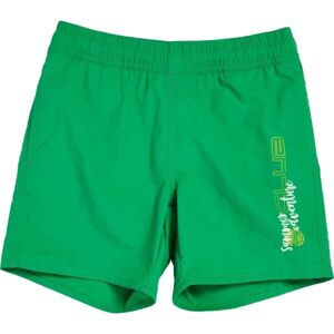 AQUOS ABEL Chlapecké šortky, zelená, velikost 140-146