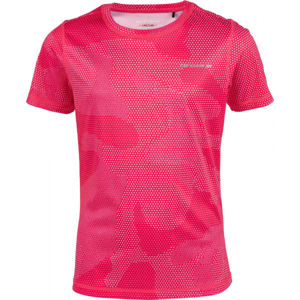 Arcore GIANA Dívčí běžecké triko, Růžová,Stříbrná, velikost