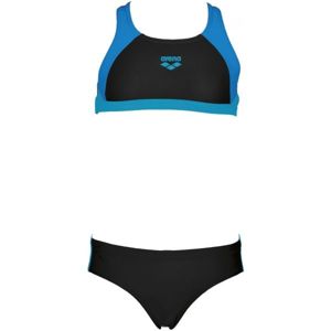 Arena G REN TWO PIECES černá 10-11 - Dívčí dvoudílné plavky