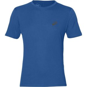 Asics SILVER SS TOP modrá M - Pánské běžecké triko