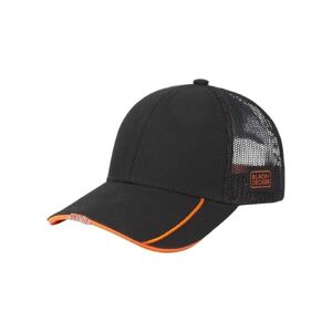 BLACK & DECKER CAP Pracovní kšiltovka se svítilnou, černá, veľkosť UNI
