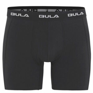 Bula SOLID BOXER Pánské boxerky, černá, veľkosť XL