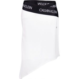 Calvin Klein ASYMMETRIC SKIRT bílá M - Dámská sukně