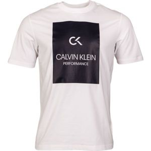 Calvin Klein BILLBOARD SS TEE bílá L - Pánské tričko