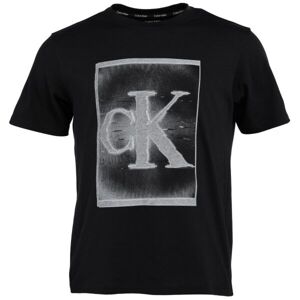 Calvin Klein ESSENTIALS PW S/S T-SHIRT Pánské tričko, černá, velikost S