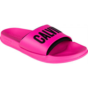 Calvin Klein SLIDE růžová 41/42 - Dámské pantofle