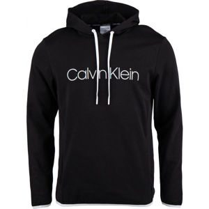 Calvin Klein L/S HOODIE černá S - Pánská mikina