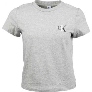Calvin Klein S/S CREW NECK Pánské tričko, Bílá,Černá, velikost XL