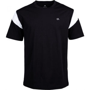 Calvin Klein SHORT SLEEVE T-SHIRT Pánské tričko, černá, velikost L