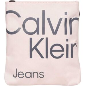 Calvin Klein SPORT ESSENTIALS FLATPACK18 AOP Taška přes rameno, bílá, velikost UNI