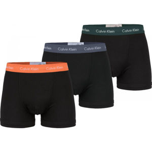 Calvin Klein 3P TRUNK Pánské boxerky, černá, veľkosť M