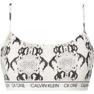 Calvin Klein UNLINED BRALETTE Bílá XS - Dámská podprsenka