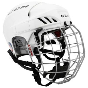 CCM FL60C SR COMBO bílá S - Hokejová helma
