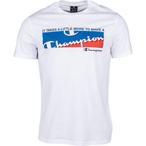 Champion CREWNECK T-SHIRT bílá L - Pánské tričko