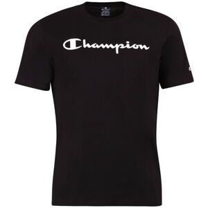 Champion CREWNECK LOGO T-SHIRT Pánské tričko, růžová, velikost XXL