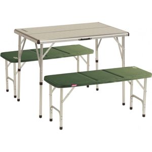 Coleman PACK-AWAY TABLE FOR 4 Kempový stůl a lavice, šedá, veľkosť UNI