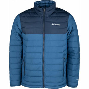 Columbia POWDER LITE JACKET Pánská zimní bunda, modrá, velikost