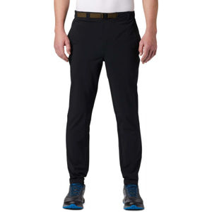 Columbia LODGE WOVEN JOGGER Pánské outdoorové kalhoty, černá, velikost XL